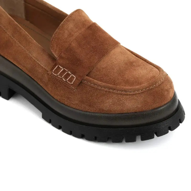 Paris Urban – Mocassin Femme Marron My Store