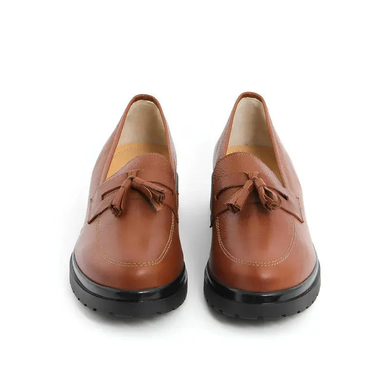 Urban Élégance – Mocassin Femme Marron My Store