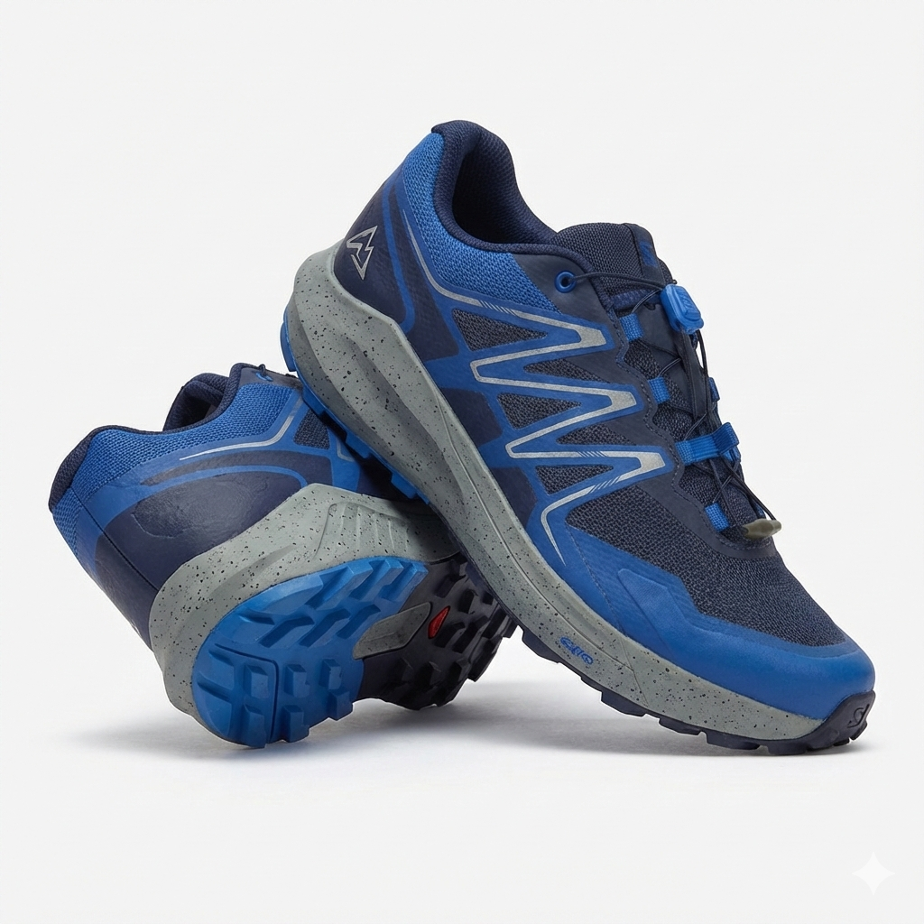 haussures de Trail Running Homme – Bleu Sport, Confort Durable & Adhérence Tout Terrain My Store