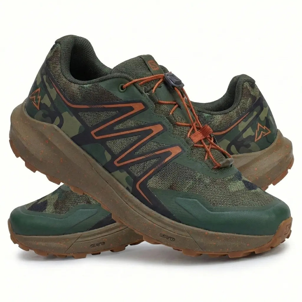 Chaussures de Trail Running Homme – Outdoor Camouflage, Robustesse & Adhérence Extrême My Store